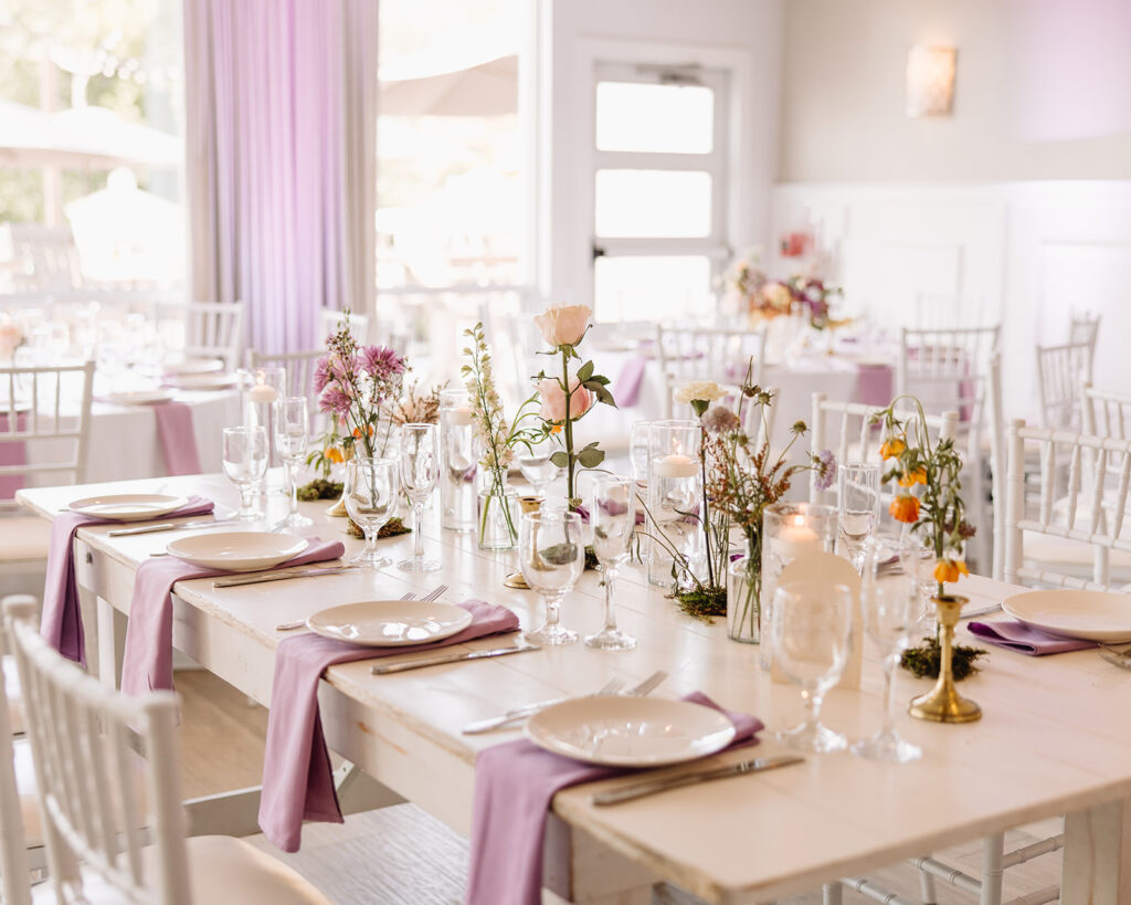 Event Table Setting at Ramblewood